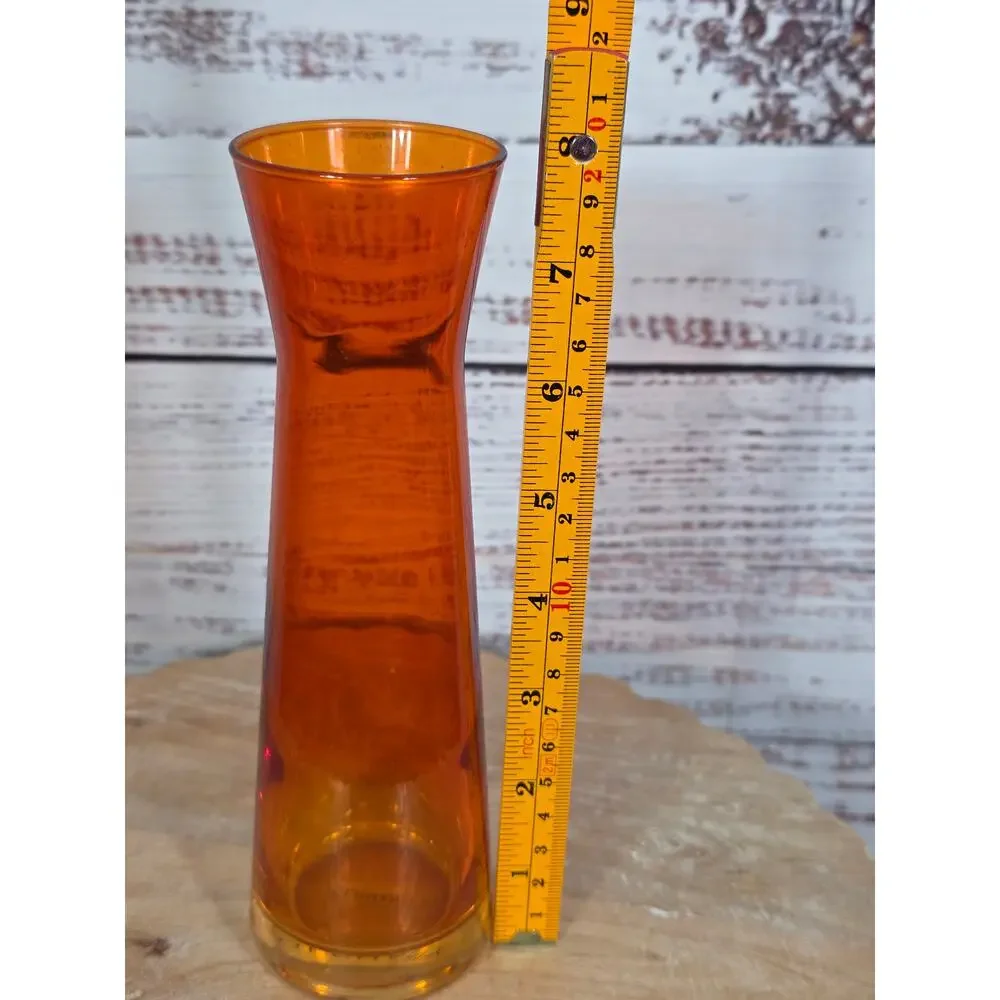 Leonardo Of Germany Rose Art Glass Vase 8
